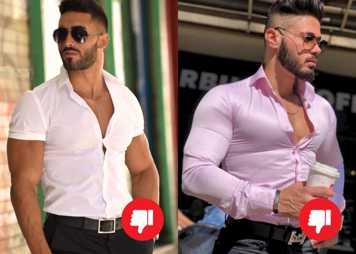 Homem No Espelho - roupas para homens musculosos - camisas