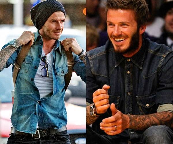 Homem No Espelho - Moda masculina - Estilo de David Beckham