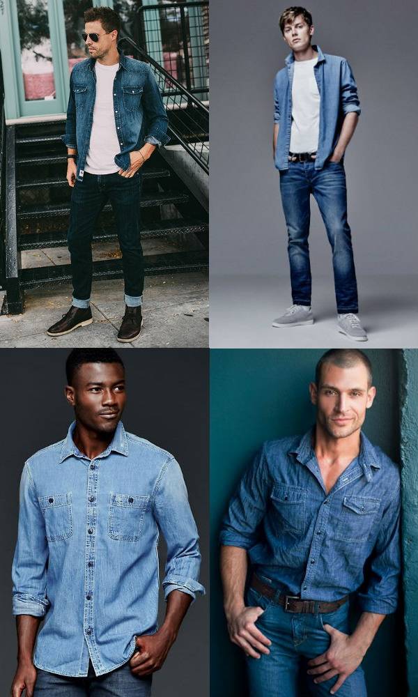 Homem No Espelho - Estilo jeans com jeans - all jeans - como usar jeans