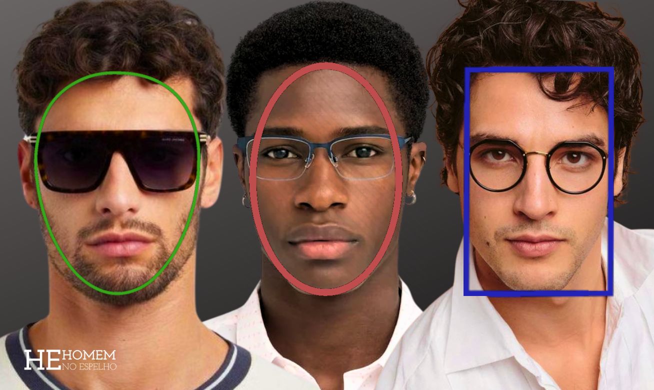 Homem No Espelho - Os óculos certos para cada formato de rosto