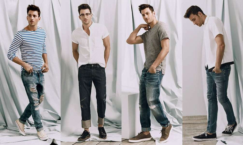 tipos de calça masculina jeans