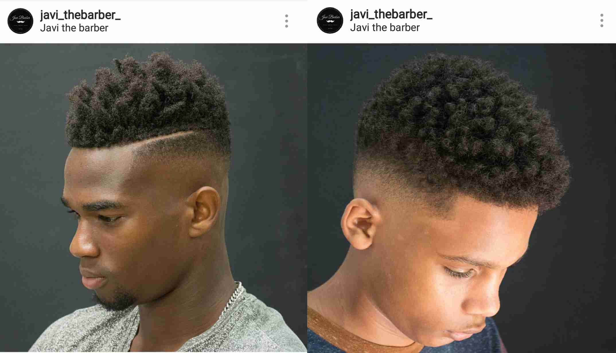 corte de cabelo masculino afros 2018