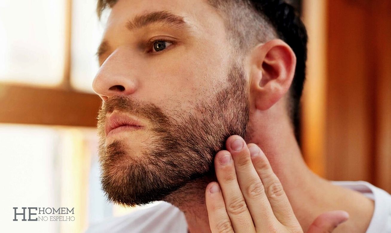 Homem No Espelho Aprenda como cuidar da pele embaixo da barba