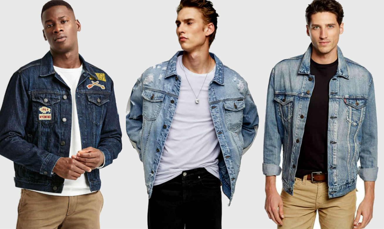 jaqueta jeans regata masculina