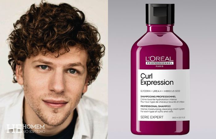 Homem No Espelho - Shampoo Cabelos Cacheados L'Oréal Professionnel Intense Moisturizing Curl Expression