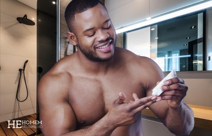 Homem No Espelho - cuidados masculinos diários, semanais e mensais com rosto, corpo e cabelo