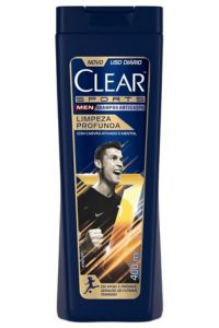 Homem No Espelho - Shampoo Anticaspa e de Limpeza Profunda Clear Sports Men