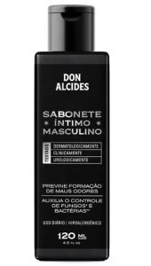 Homem No Espelho - Sabonete íntimo masculino Don Alcides