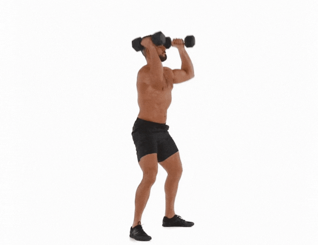 Homem No Espelho - Exercícios com halteres - academia - musculação