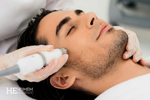 Homem No Espelho - Tratamentos dermatológicos para homens - laser - luz pulsada - botox