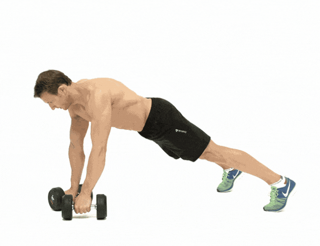 Homem No Espelho - Exercícios com halteres - academia - musculação 