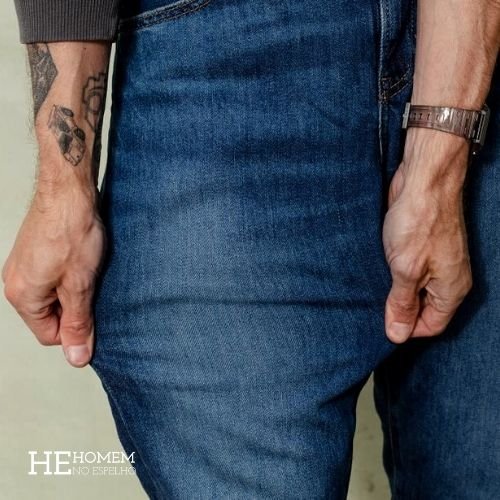 Homem No Espelho - Jeans masculino stretch