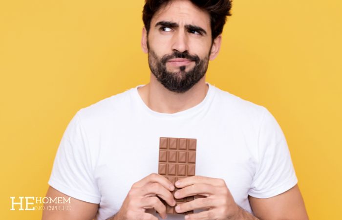 Homem No Espelho - 7 verdades e mentiras sobre alimentação saudável - chocolate engorda?