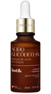 Homem No Espelho - Ingredientes e princípios ativos dos cosméticos - ácido glicólico O Boticário Botik