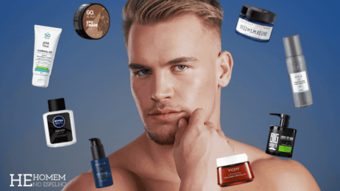 Homem No Espelho - Quantos (e quais) cosméticos um homem precisa ter para cuidar da pele e do cabelo