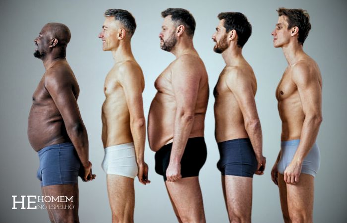 Homem No Espelho - Ectomorfo, esomorfo, endomorfo
