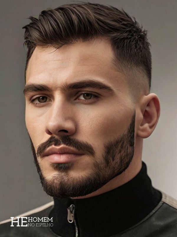 Homem No Espelho - Cortes de cabelo masculino curtos