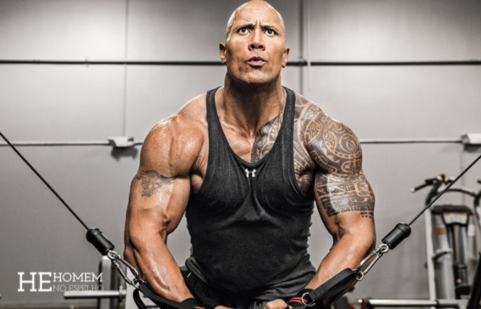 Homem No Espelho - Como ganhar músculos - Dwayne Johnson - The Rock