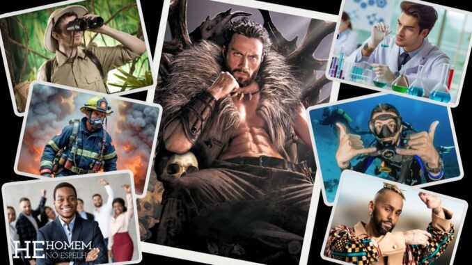 Homem No Espelho - machos Alfa, Beta, Gama, Delta, Ômega, Sigma e Zeta