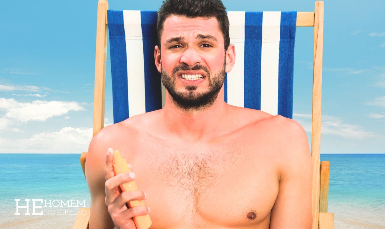 Homem No Espelho - como cada tipo de raio solar age na pele