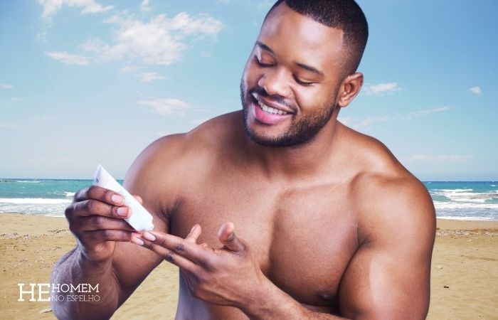 Homem No Espelho - como cada tipo de raio solar age na pele