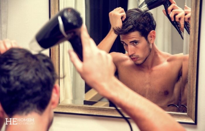 Homem No Espelho - dúvidas sobre cuidados com cabelo masculino
