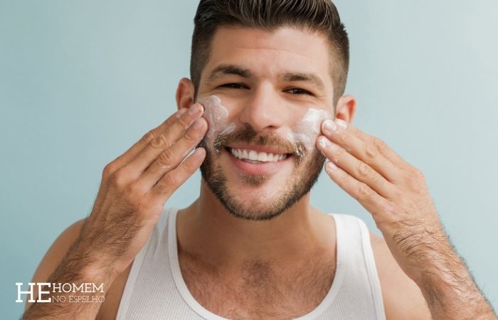 Homem No Espelho - Esfoliante para homens