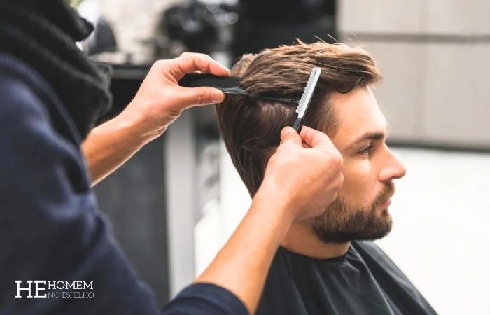 Homem No Espelho - cabelo masculino
