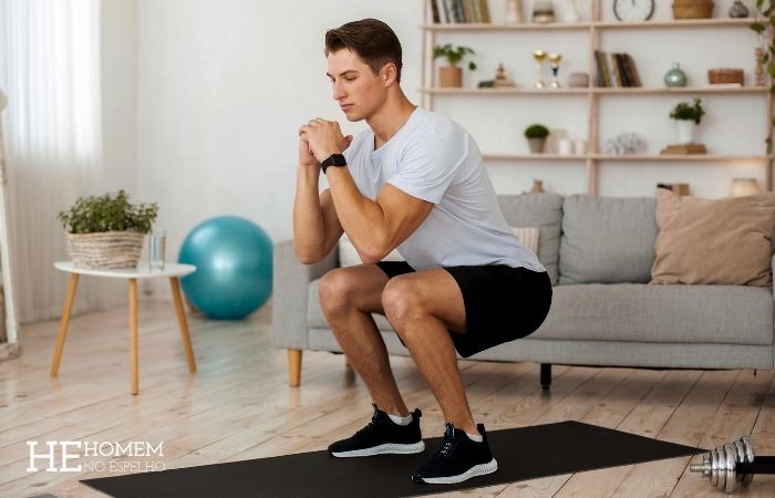 Homem No Espelho - Quais exercícios fazer em casa - treino em casa