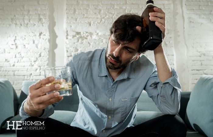 Homem No Espelho - álcool e dificuldade de ereção