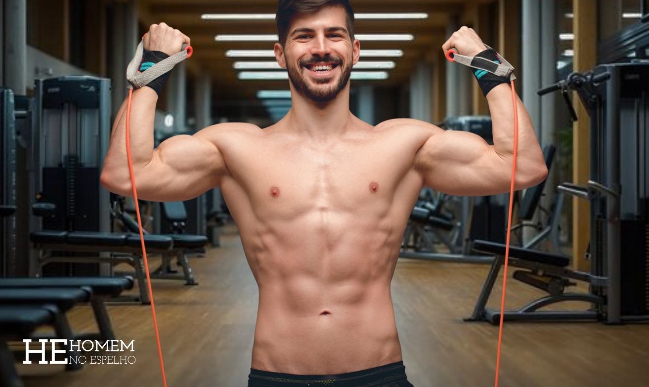 Homem No Espelho - benefícios do exercício na saúde mental