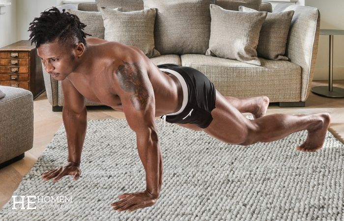 Homem No Espelho - Quais exercícios fazer em casa - treino em casa - Flexão