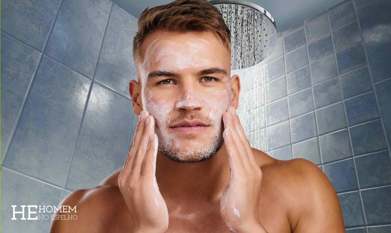 Homem No Espelho - sabonete facial