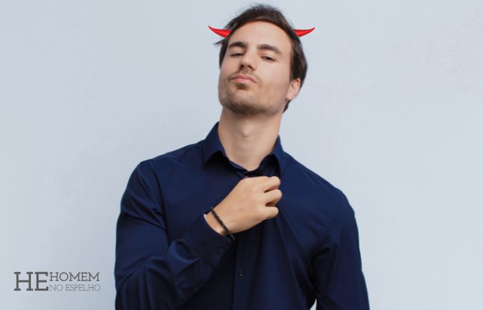 Homem No Espelho - EFEITO HALO