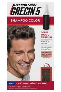 Homem No Espelho - tingimento de cabelo masculino