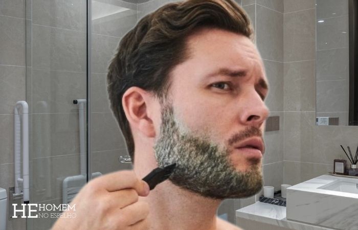 Homem No Espelho - tingimento de cabelo masculino