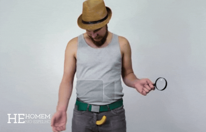Homem No Espelho - horas em que o pênis sai fora do controle