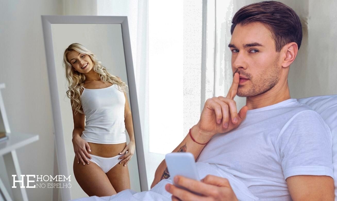 Homem No Espelho - Tem horas que a gente sente muita inveja das mulheres