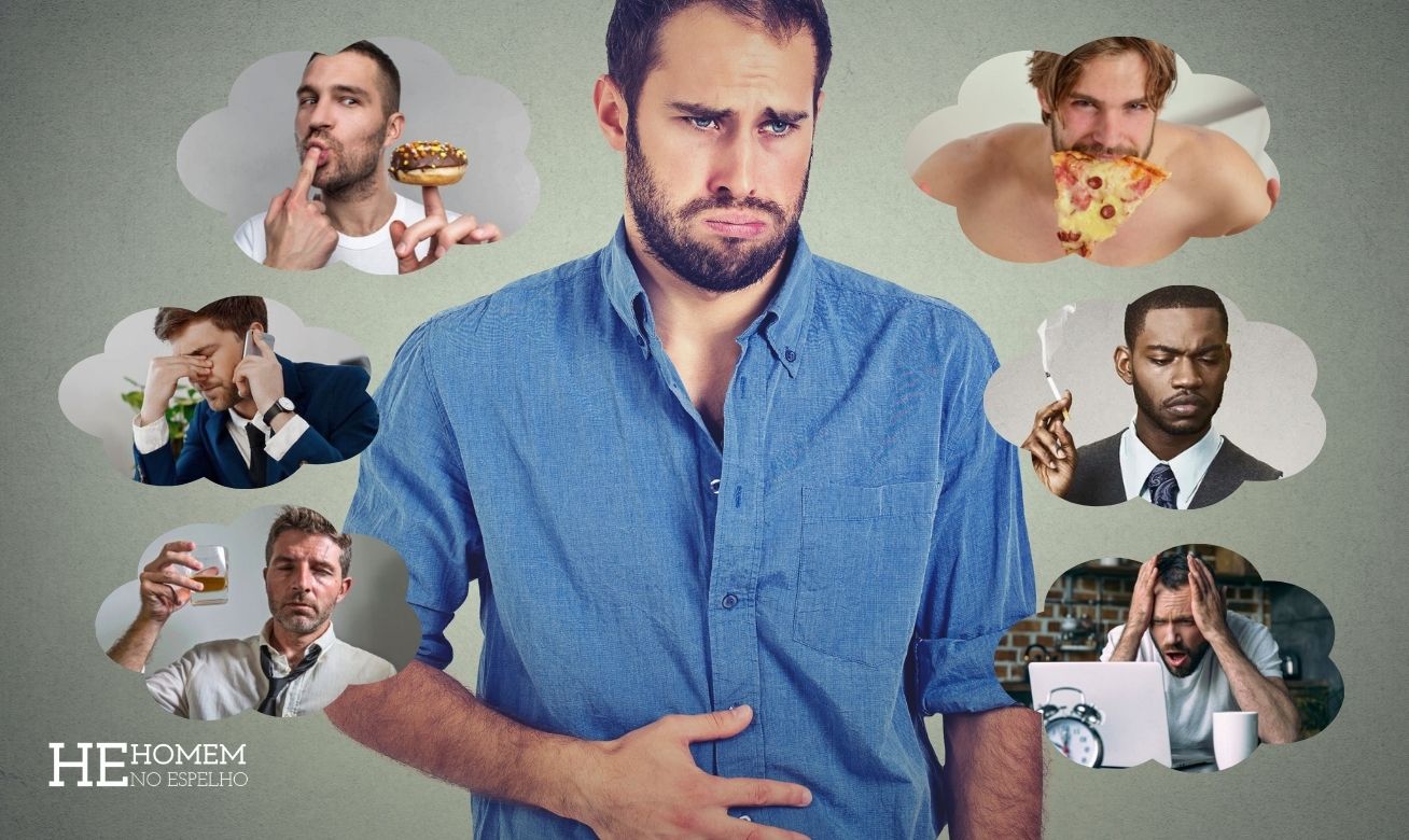 Homem No Espelho - Hábitos que matam um homem lentamente