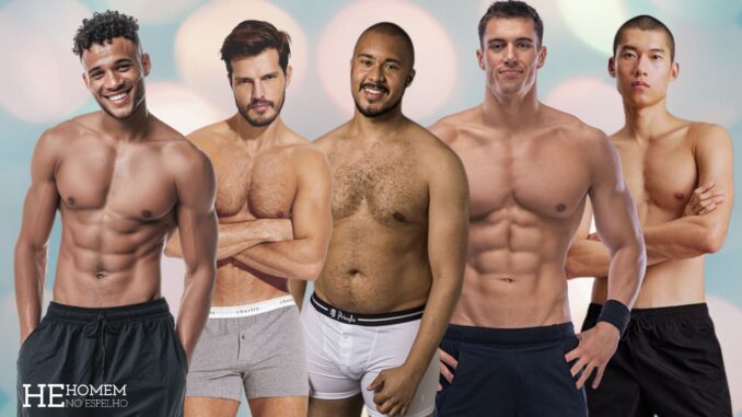 Homem No Espelho - Qual é o corpo masculino mais atraente?