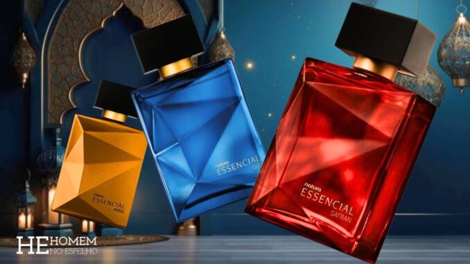 Homem No Espelho - Perfumes Natura Coleção Essencial Ingredientes Árabes