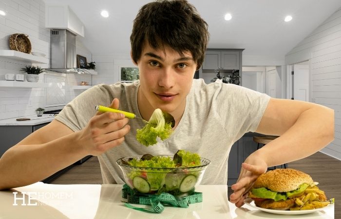 Homem No Espelho - Treino de musculação para iniciantes -  alimentação