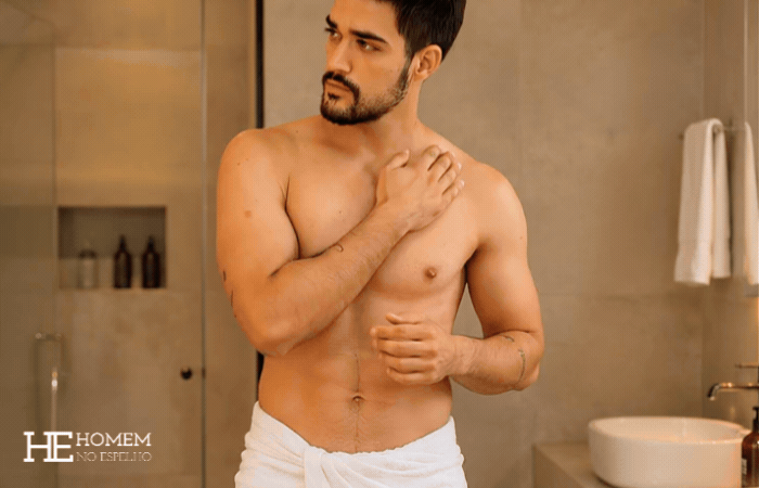Homem No Espelho - cuidados masculinos com rosto e corpo