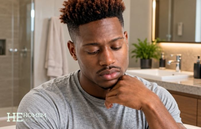Homem No Espelho - cuidados masculinos com a pele do rosto